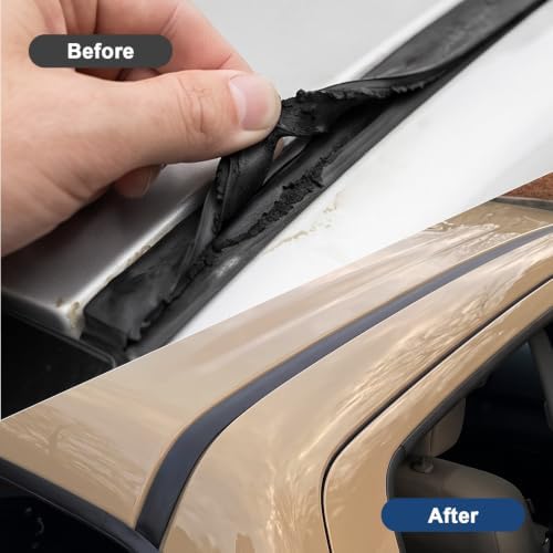 2Pcs Roof Drip Molding Seal Kit for 2005-2015 Toyota Tacoma Double Cab — 사진 5