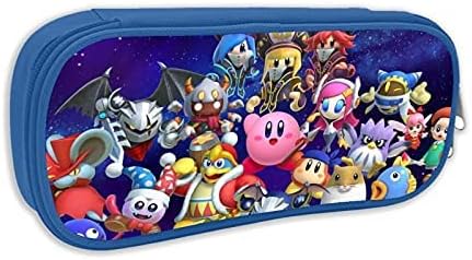 Amazon 星のカービィ ペンケース 筆箱おしゃれ大容量多機能二層ペンポーチ 女の子化粧ポーチ男の子文房具収納ポーチ高校生中学生小学生人気かわいい アニメ筆入れ 子供入場に最適なギフトblue Blue One Size ペンケース 文房具 オフィス用品
