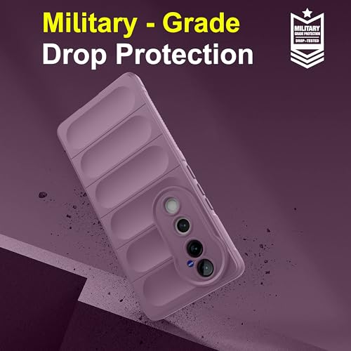 Image of Zapcase Back Case Cover for Vivo V40 Pro 5G | Compatible for Vivo V40 Pro 5G Back Cover | Liquid Silicon Magic Case with Camera Protection | Lavender