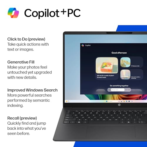 Image of HP OmniBook 3 16 inch Next Gen AI PC FHD IPS Laptop, 8-Core Snapdragon X X1-26-100 Processor, 16GB DDR5 512GB SSD, Radeon 740M Graphics Copilot Win 11 Computer for Creator Business Gaming w /GM Accessory