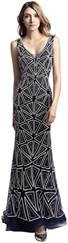 Luxury Mermaid Women's Formal Dresses Beaded Tulle Satin Elegant Evening Gowns Long Sparkly 2024 Glitter Sequin Prom Dress