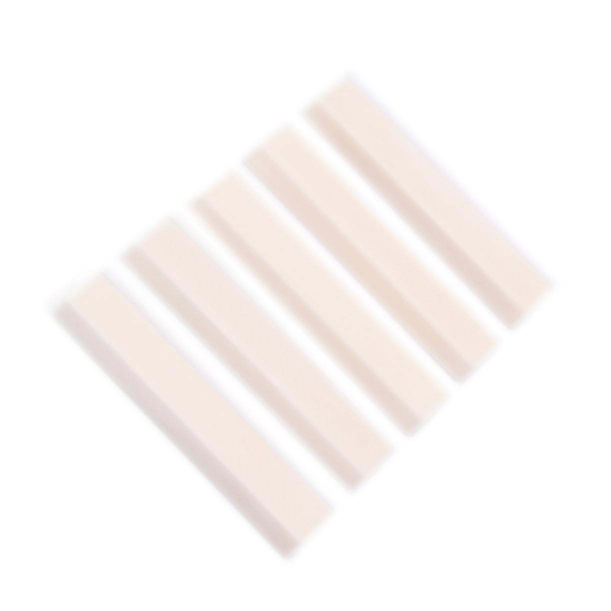 SUPVOX Saddles 5 Pack Acoustic Guitar Saddle Bone Beef Bone Material for Bass