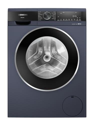 Image of Siemens 10 kg Fully-Automatic Front Load iQ700 Washing Machine (WG52A2ZPIN,Dark Lake)