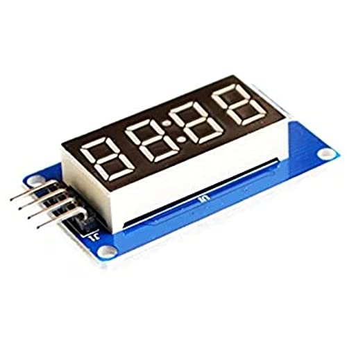 Image of TM1637 4 Bits Digital Tube LED Display Module With Clock Display for Arduno