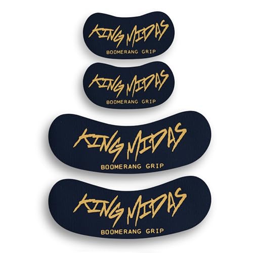 King Midas Hair Sectioning Pads 4 Pack Boomerang Sectioning Hair Holders- Barber Hair Clips