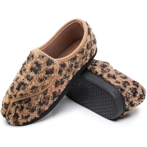 MISSRAIN Ladies Adjustable Memory Foam Slippers Cover