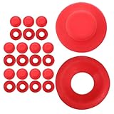 SEWACC 24 Stück Flaschendichtungen aus Kunststoff für Bier und Limonadenflaschen Auslaufsichere Ersatzdichtungen Einfach zu Verwenden und Zuverlässig Dicht