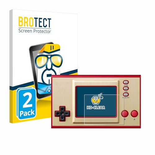 brotect Protection Ecran pour Nintendo Game & Watch The Legend of Zelda (2 Pièces) - Film Protection Ultra Clair
