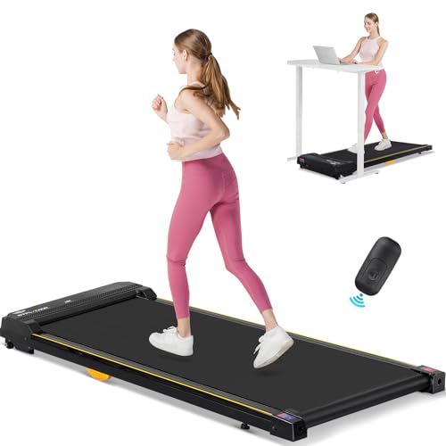 Walking Pad, Laufband für Zuhaus mit LED-Anzeige und Fernbedienung,...