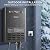 OEVANT Outdoor Tankless Water Heater, 130,000 BTU/5.3 GPM Propane Instant Hot Water Heater with CSA Certified?Smart Temperature Control, Propane Gas, Security Protections for Whole House-Silver Gray