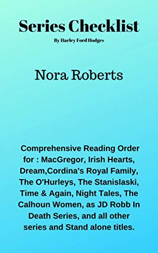 Amazon.com: Nora Roberts Series Checklist/ Reading Order eBook : Hodges ...