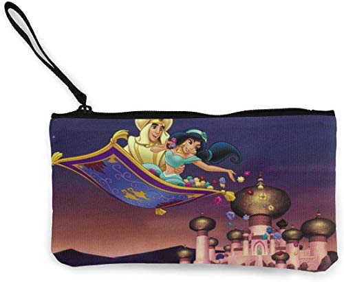 Preisvergleich Produktbild Aladdin Geldbörse (Canvas Zipper Make Up Pouches) Mit Armband Handytasche