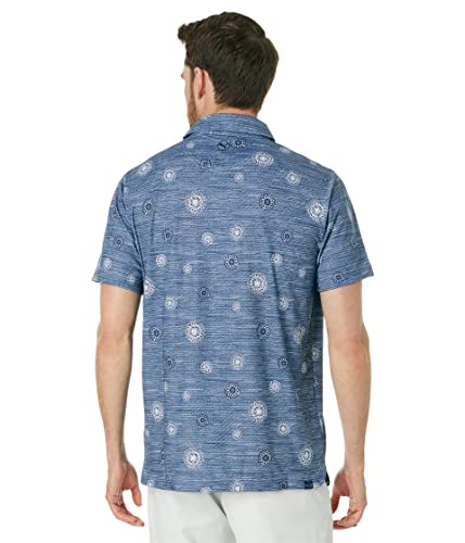 Puma Cloudspun Wheels Polo Navy Blazer Lg #TOP1