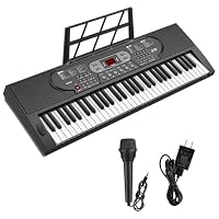 電子ピアノ 61鍵盤 237音色 246リズム 電子キーボード 25デモ曲内蔵 411-WvDXmML._SS200_.jpg