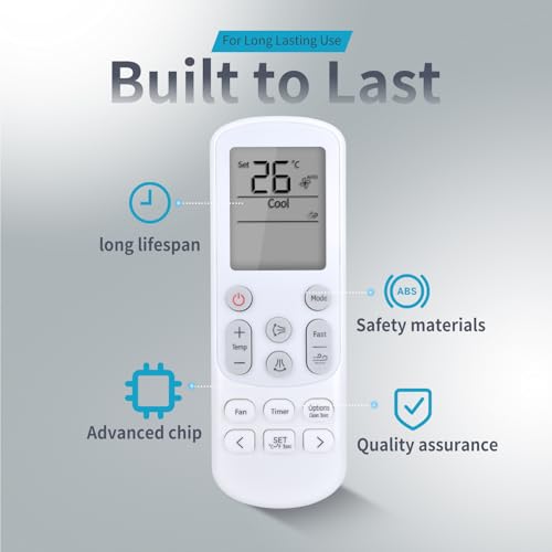 Télécommande AC de rechange pour climatiseur Samsung en panne - 2