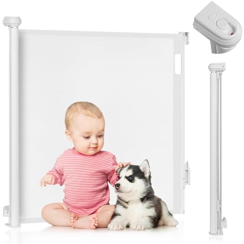 LIONELO THEA Puerta Extensible para Escalera 85x140 cm