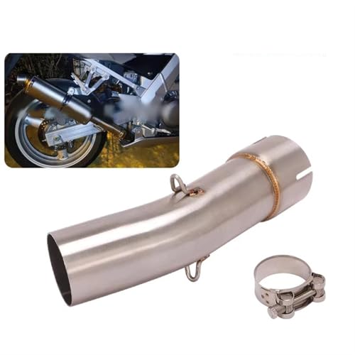 Raccord d'échappement 51mm Suzuki SV650 inox haute finition 2003-2015