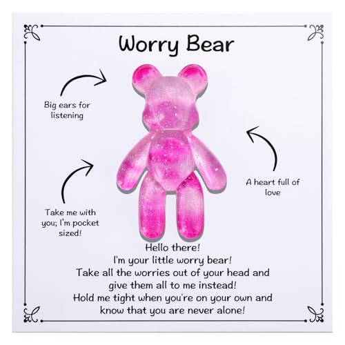 Pocket Bear Hug, Anxiety Relief Gifts for Men Women, Mental Healt...