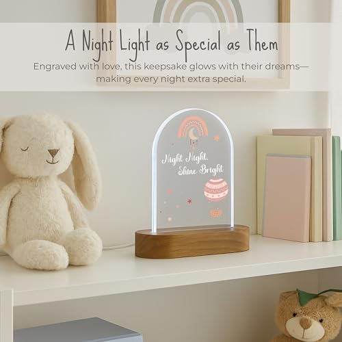Lámpara de noche LED arco Boho para bebés miniatura 2