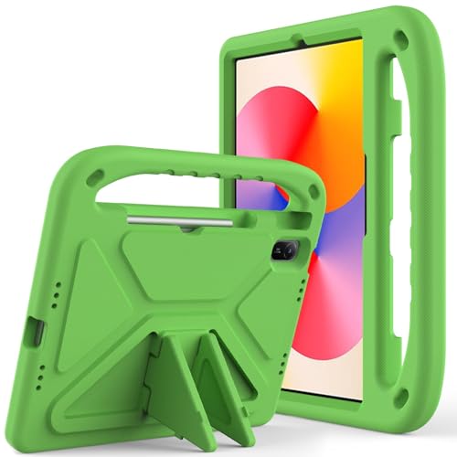 Coque verte Huawei Matepad SE 11 2024 solide pour les enfants