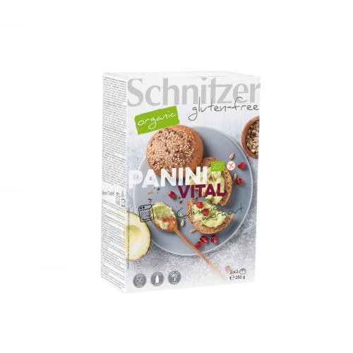 Panecillos Bio Energéticos Con Amaranto Sin Gluten Schnitzer, 4 Uds