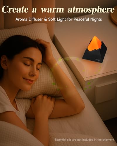 Lámpara Volcano Recargable Luz Nocturna con Temporizador miniatura 3