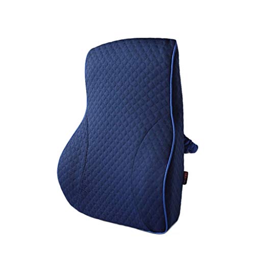 IGZVMBO Almohada lumbar para oficina, cojín para respaldo de silla, cojín lumbar para asiento de coche, disco lumbar