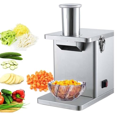 Picadora eléctrica de vegetales de acero inoxidable
