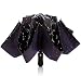 Fidus Inverted Reverse Sun&Rain Car Umbrella Large Windproof Travel UV Umbrella for Women Men - Auto Open Close(Starry Sky)