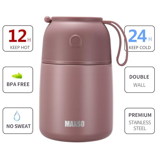 Image of MAXSO Food Thermo 1 Pack (Dusty Rose)