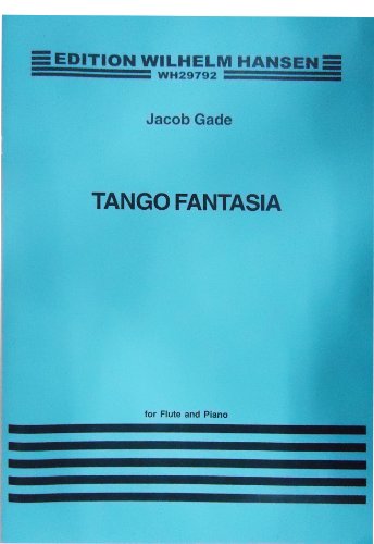 Partitions flûte et piano Tango Fantasia Andersen édition de référence