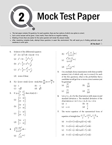 Image of MTG Objective MHT CET Mathematics Books 2023 Exam - MHT CET Engineering Previous Years Solved Papers With Chapterwise Topicwise MCQs & Mock Test Papers