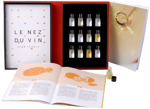 Télécharger Le Nez du Vin : Les Vins Blancs et le Champagne, 12 arômes (en français) (coffret toile) Francais PDF