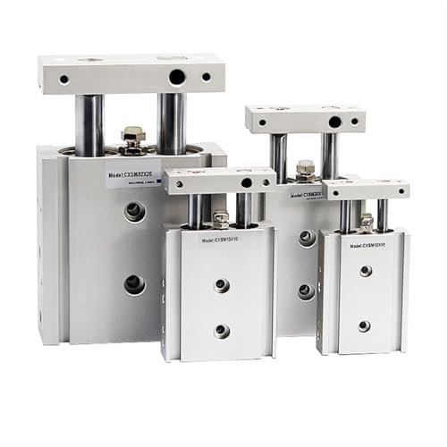 Cylindre pneumatique double tige CXSM6 pour éliminer les rotations de montage