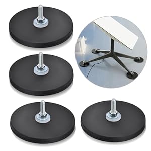 Bingfu Magneetvoet-kit voor Starlink V2 Gen2 standaard geactueerde / high-performance antenne – ondersteunt tot 500 kg verticale kracht – montagebasis voor Starlink V2 satellietschotel Dish