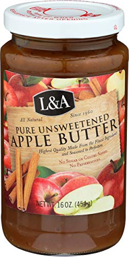 L&A, Apple Butter, 16 Ounce