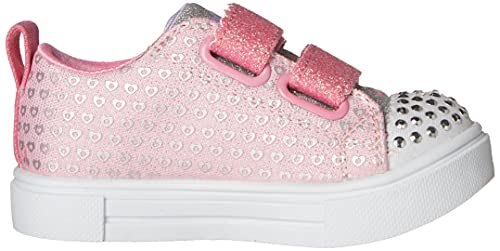 Image of Skechers Twinkle Sparks Heart Sneaker Girls InfantToddler Oxford