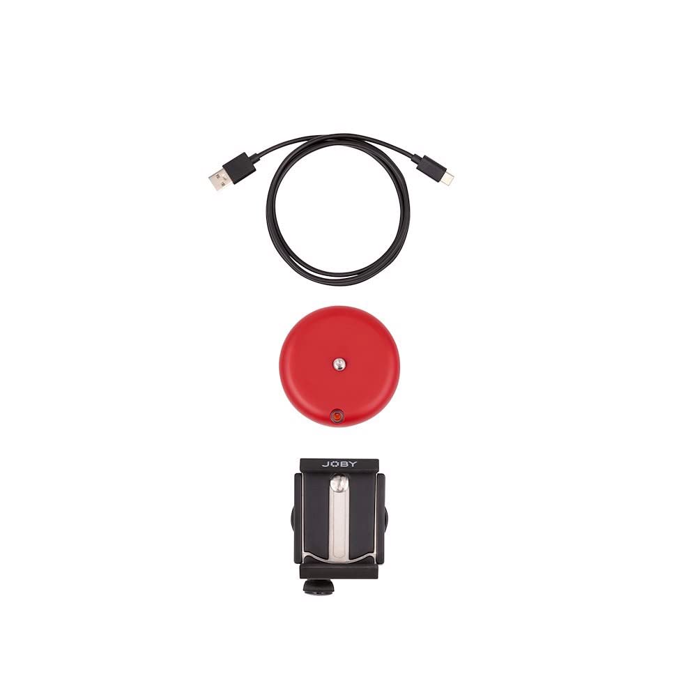JOBY Spin Kit Attacco Smartphone, Testa Elettronica Bluetooth, Motion Control, Base Panoramica Motorizzata Smartphone, Video Panoramici, Vlogging, Content Creator, Timelapse, Controllo con App