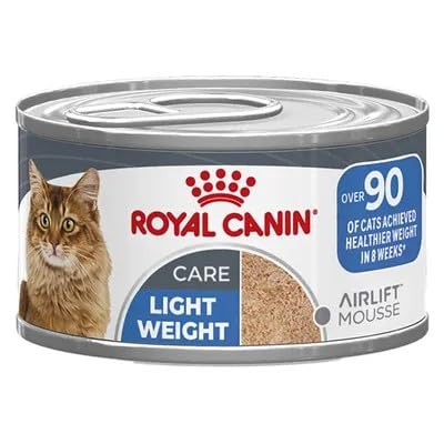 Royal Canin Light Airlift Mousse Adult Wet Cat Food 12 x 85g