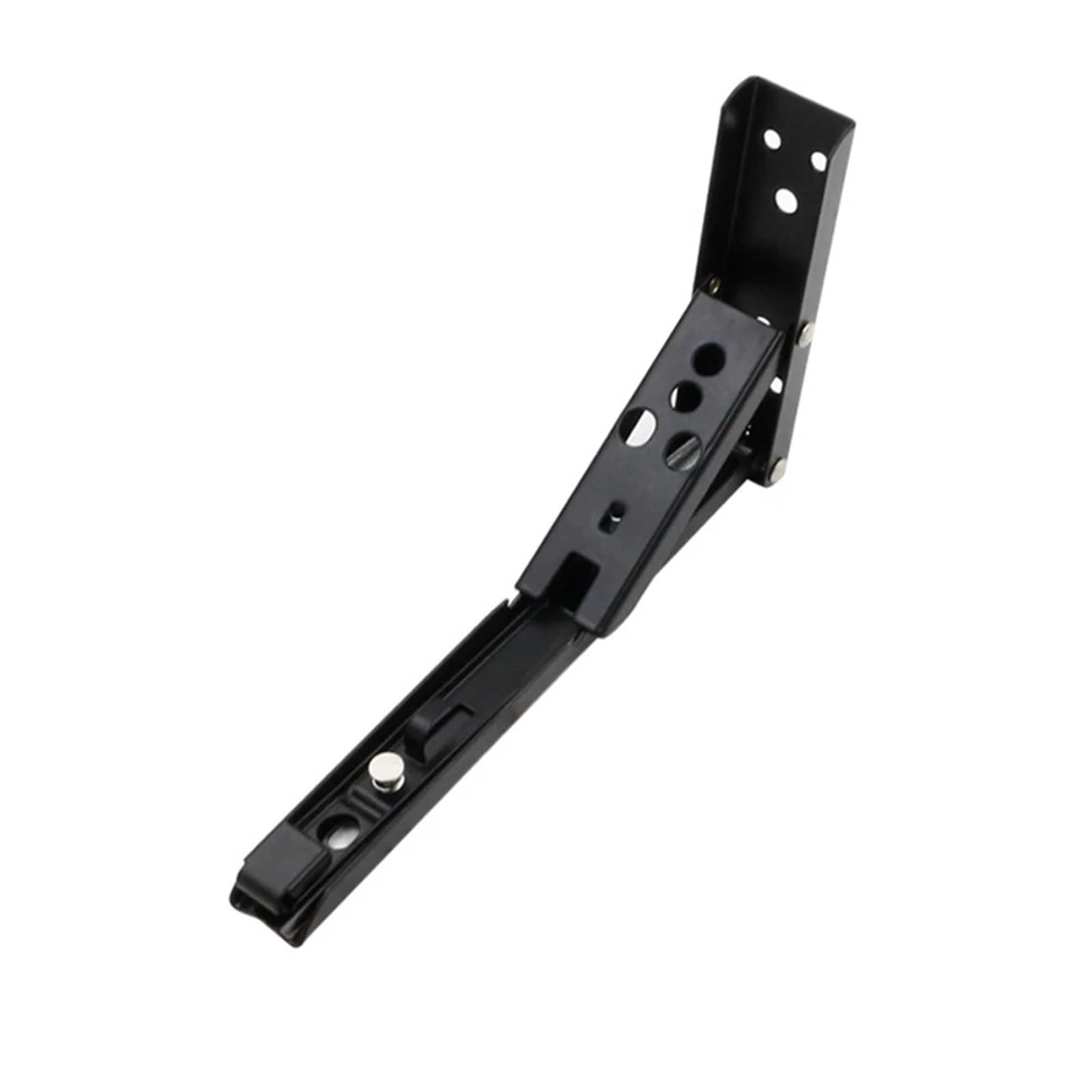 Linypa66 14Inch Folding Shelf Brackets Triangle Folding Angle Bracket Heavy Duty Metal Diy Collapsible Shelf Hinge Etrack Accessories For Work Bench(14Inch)