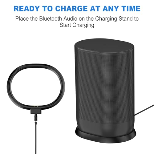 Image of Charging Base Replacement Charger for Sonos Move Gen 2nd and 1st with 45W Adapter(Black)