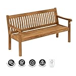 Patioco Gartenbank Havanna 3-Sitzer Teakholz