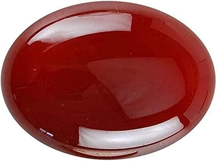 10.00 Carat Red Akik Oval Mixed Cut Stone Certified Natural Gemstone