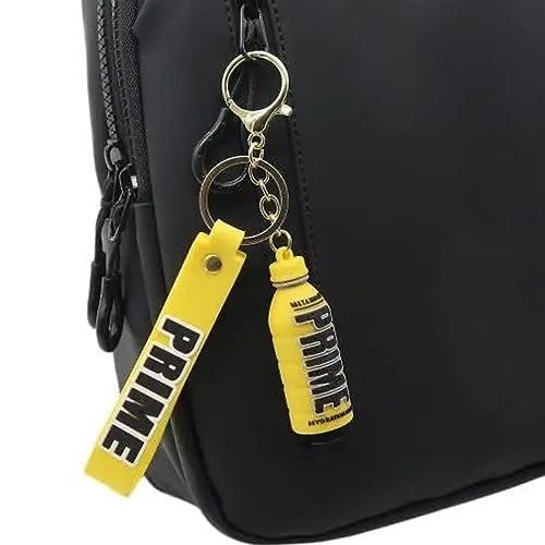 Image of Penny Wise Trendy Prime Drink Keychain | Logan Paul & KSI Design | Hard Silicone,Unbrekable | Travel Essential | Kids Friendly | Comes With Strap & Bag Hook | Single Piece.
