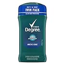 Degree Men Extra Fresh Deodorant, Arctic Edge, 3 oz, Twin Pack
