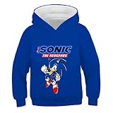 CABULE 2022 Bébé Garçons Filles Super Sonics Vêtements Hiver Automne Sonics Pulls À Capuche Enfants Épaissir Sweat Vêtements pour Enfants, 7 ans