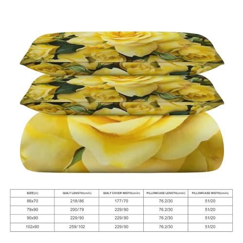 Parure de lit grand lit en textile doux haute densité avec zips - 3