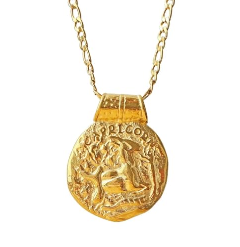 LAS LAGOS Collar Capricornio. Collar Signo Zodiacal Capricornio