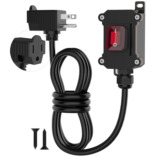 Commutateur de cordon en ligne élimine le débranchement répété câble 14AWG 3 broches