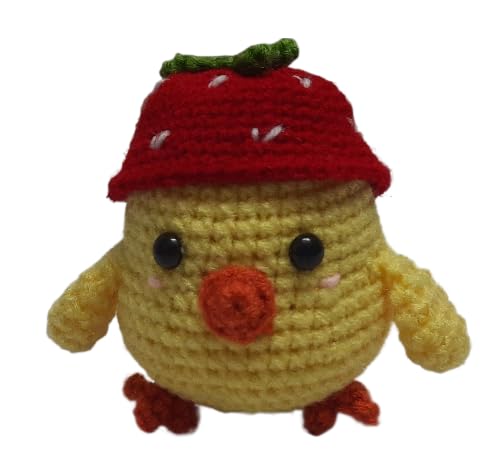 Crochet Artwork Amigurumi Handmade Soft Duck Toy (Strawberry) (B0C4LRRZ4J) Amazon Price History, Amazon Price Tracker